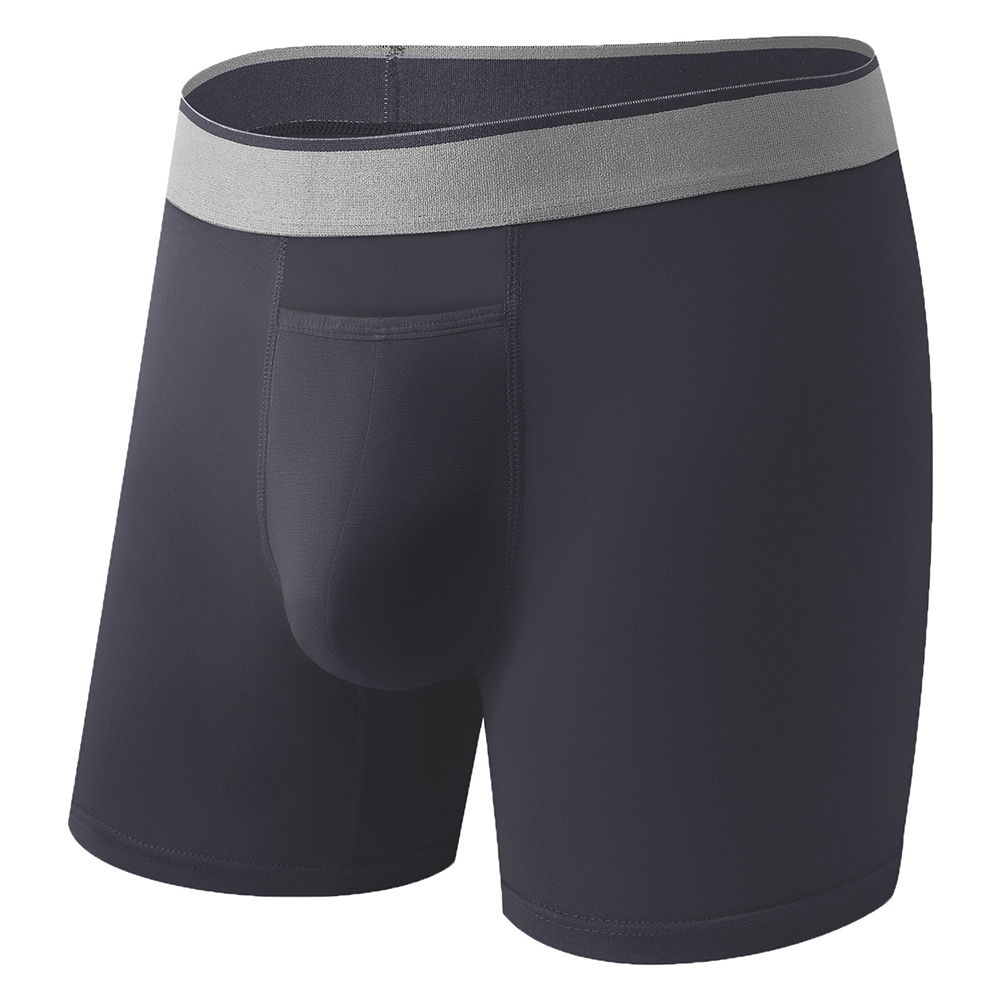 Long Leg Trunk Men - 1pc Mannen Lange Been Shorts Zachte