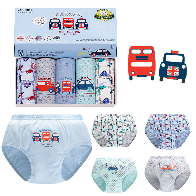 Multi Pack Underwear - 3-Pack Jongens Driehoek Ondergoed Katoenen Slips
