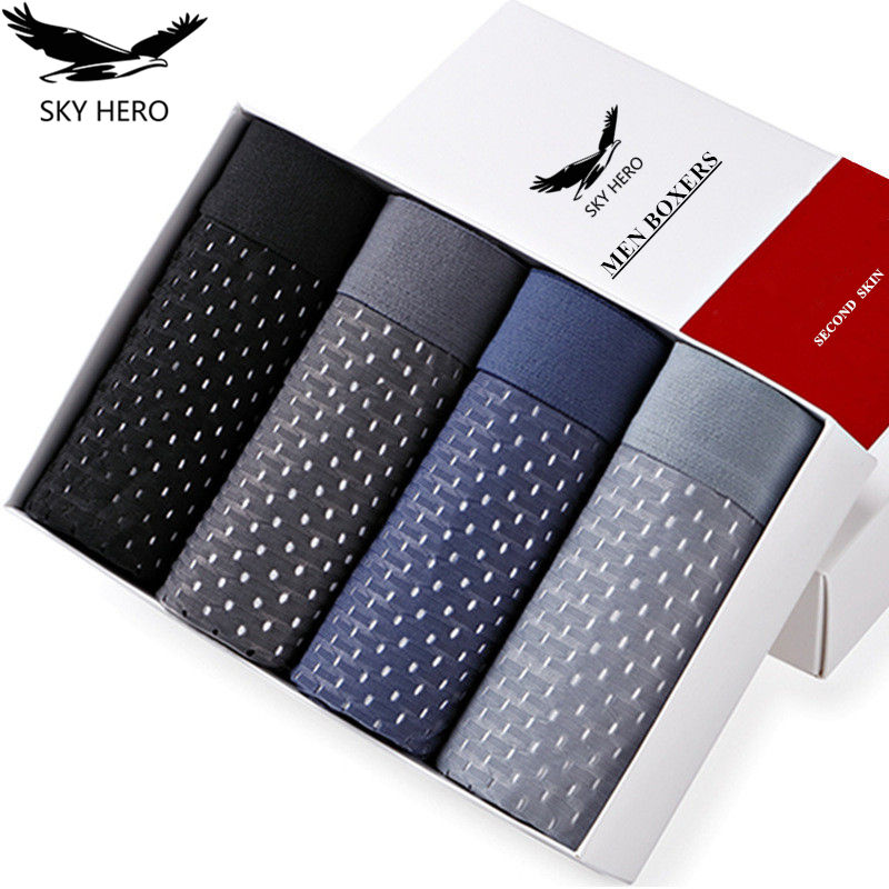 Multi Pack Underwear - 4 Stks/partij Ondergoed Mannen Slipje Boxers