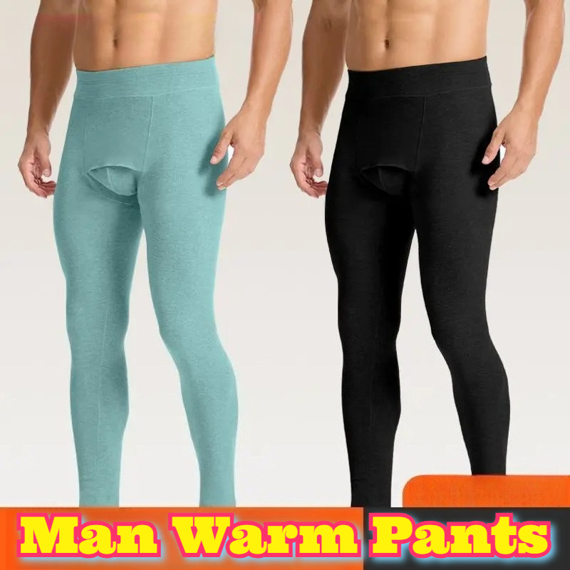 Thermal Long John - Herenbroeken Thermische broeken Dubbelzijdig gepolijst fleece